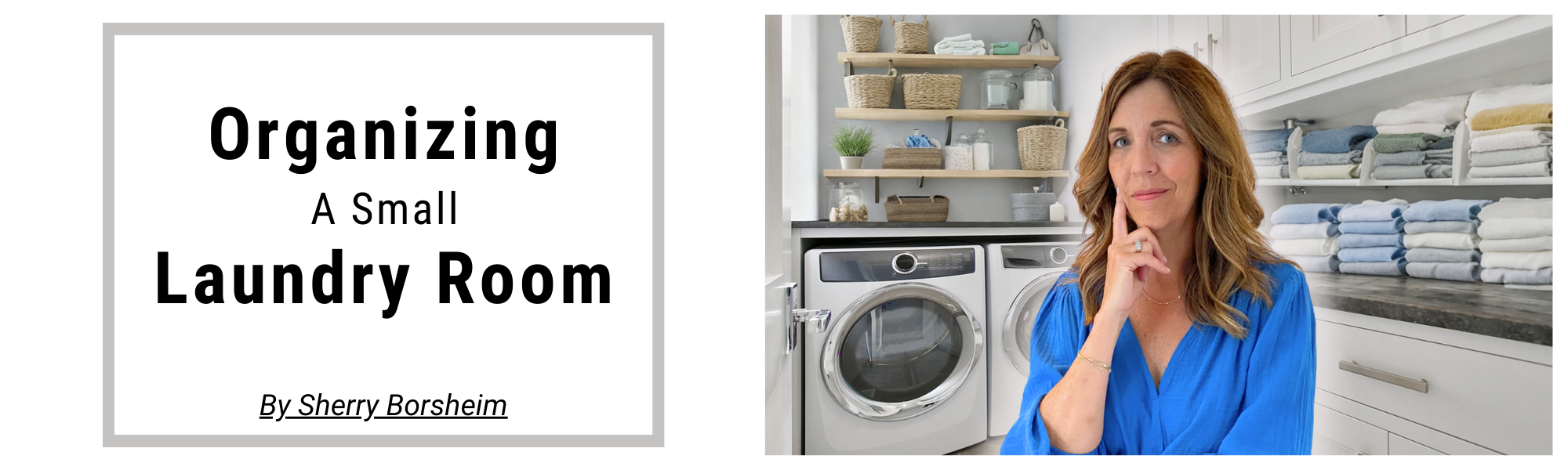 A Well-Organized Laundry Room